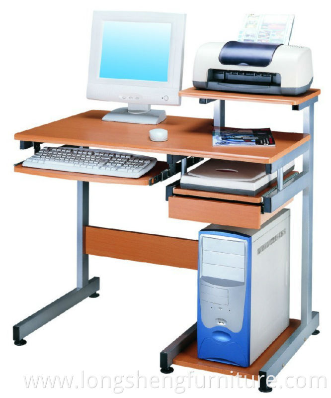 Office furniture made in china lowes computer standard office desk dimensions/small office desk size